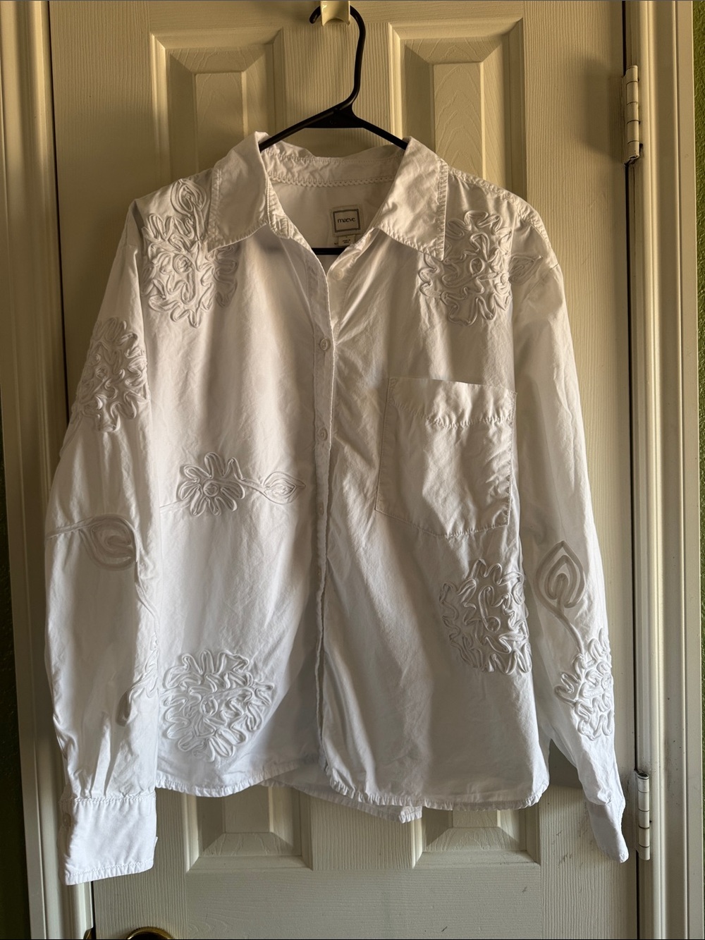 Maeve Shrunken Bennet Button down Shirt - Picture 5 of 9